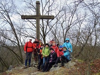 U Pacherova kříže nad údolím Říčky